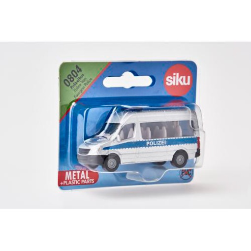 Carrinha Polícia Miniatura SIKU