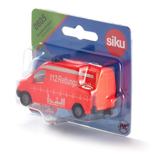 Ambulância Miniatura SIKU 0805