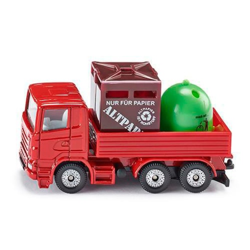 Camião de Reciclagem Miniatura 8cm SIKU