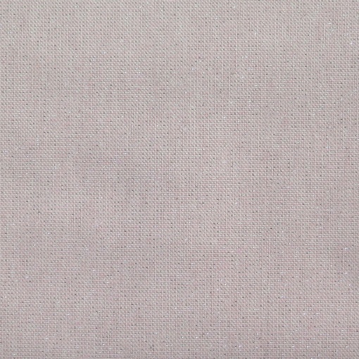 Tecido Linho Alentejano com Glitter Rosa Claro/Prateado 1x2,80m