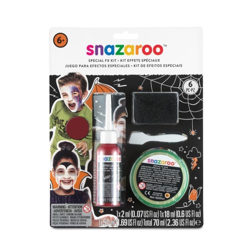 Kit Maquilhagem Efeitos Especiais Vermelho SNAZAROO