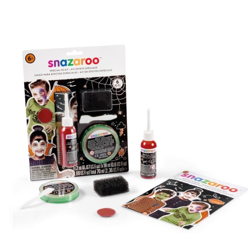 Kit Maquilhagem Efeitos Especiais Vermelho SNAZAROO