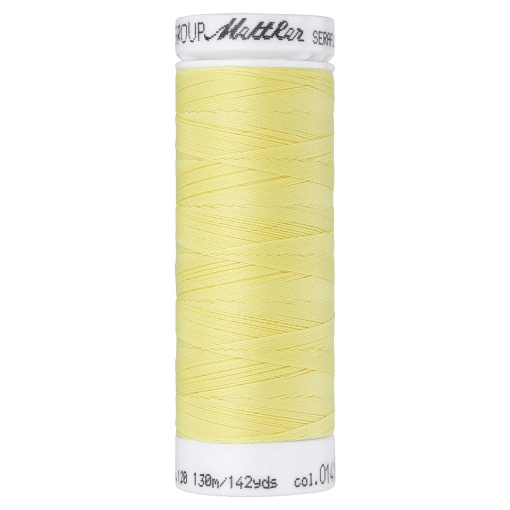 Linha de Costura Elástica METTLER Seraflex 130m Amarelo Claro 0141