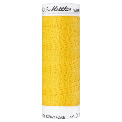 Linha de Costura Elástica METTLER Seraflex 130m Amarelo 0120