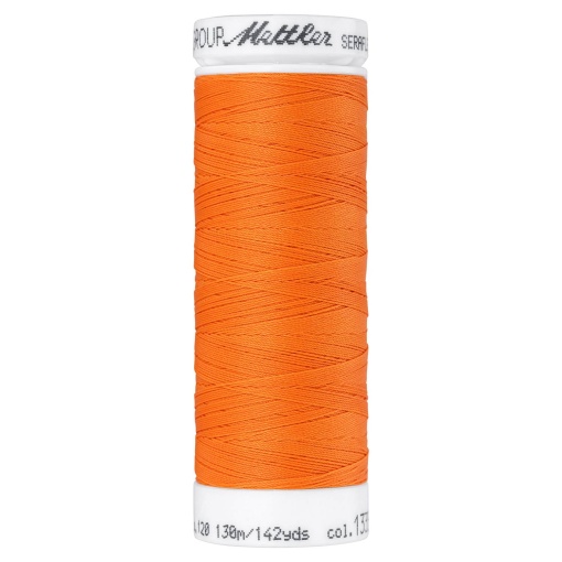 Linha de Costura Elástica METTLER Seraflex 130m Tangerina 1335