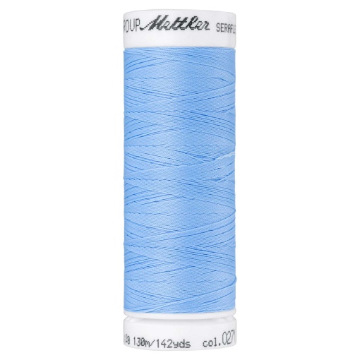 Linha de Costura Elástica METTLER Seraflex 130m Azul Claro 0271