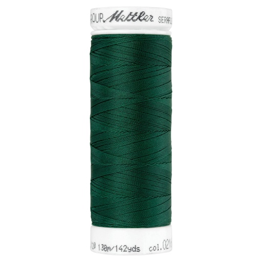 Linha de Costura Elástica METTLER Seraflex 130m Verde Escuro 0216