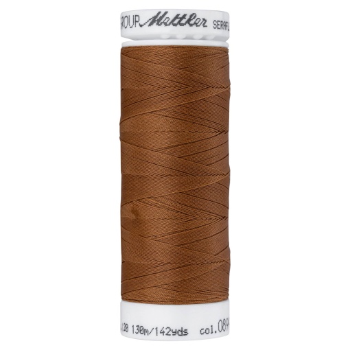 Linha de Costura Elástica METTLER Seraflex 130m Bronze 0899