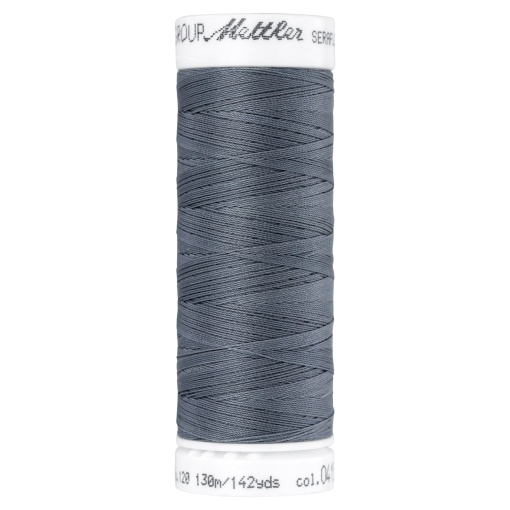 Linha de Costura Elástica METTLER Seraflex 130m Cinza Escuro 0415