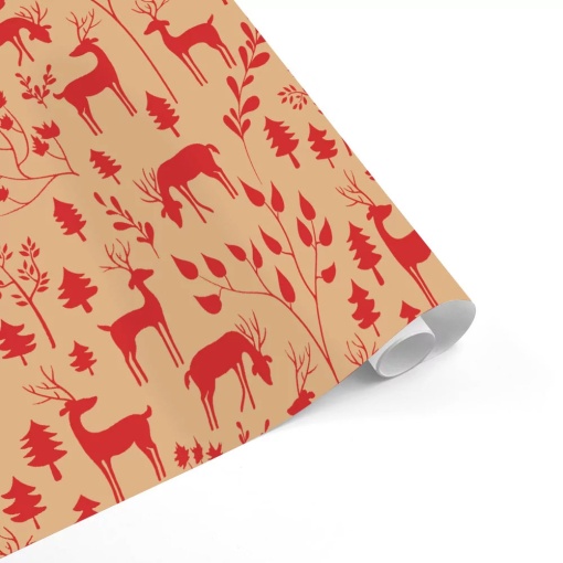 EUROPRICE kraft wrapping paper roll 70cm x 5m assorted