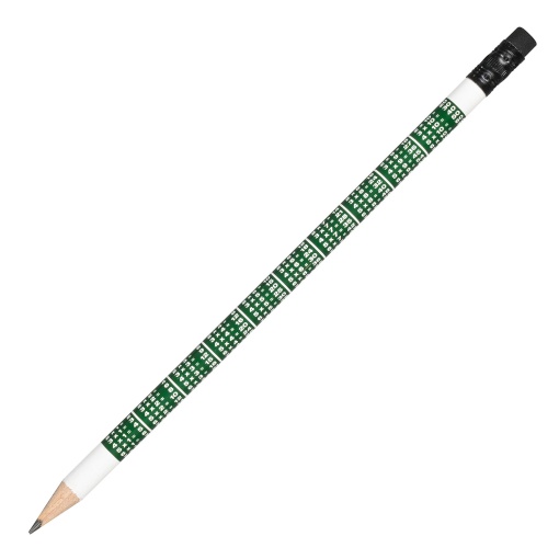 Lápis Grafite com Borracha Tabuada de Multiplicar HB nº 2