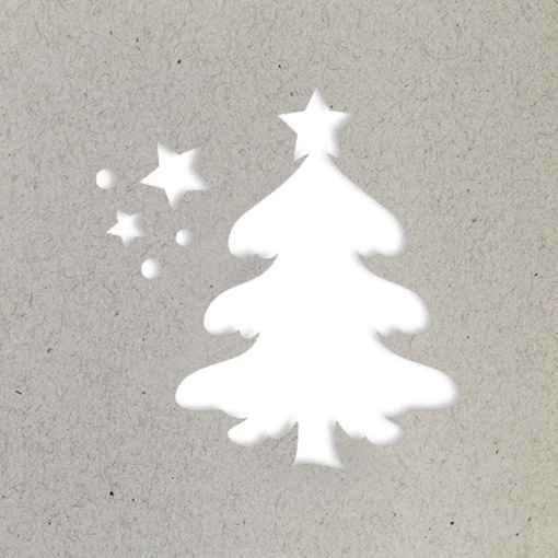 Furador de manualidades para papel ARTOZ 31mm árvore Natal