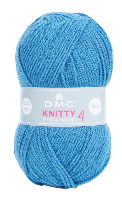 Fio de Tricot DMC Knitty4 8112/994 100g Azul