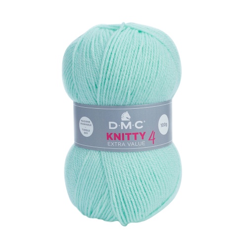 Fio de Tricot DMC Knitty4 8112/956 100g Verde Água