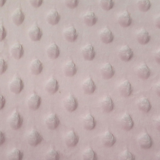 Tecido Minky Bolinhas Rosa Claro 1x1,60m 012