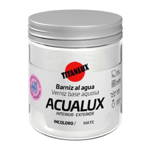Verniz TITAN Acualux Mate 75ml