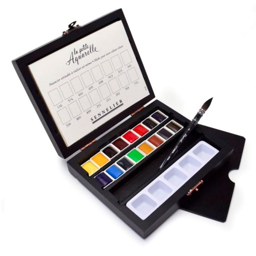 INART acrylic painting set + canvas card + brushes