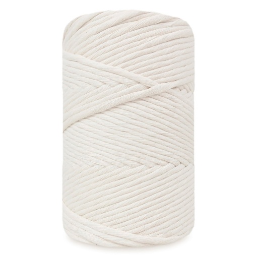 Cordão Macramé Welcome Yarn PREMIUM Cord 4mmx110m Cru