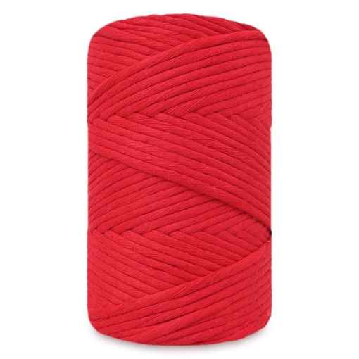 Cordão Macramé Welcome Yarn PREMIUM Cord 4mmx110m Vermelho