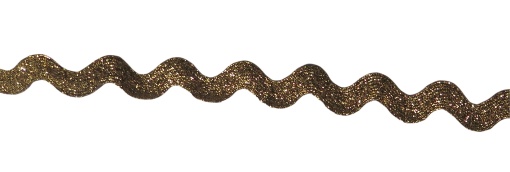 Fita Grega Zig-zag 8mm Ouro Novo Estreita (metro)
