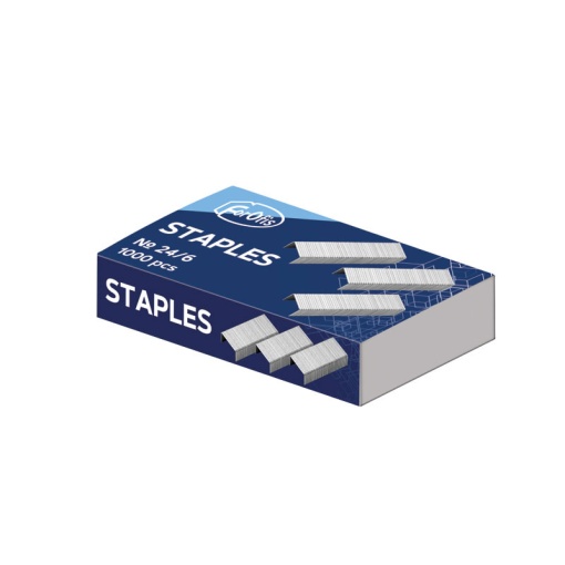 Agrafos 24/6 FOROFIS Caixa com 1000