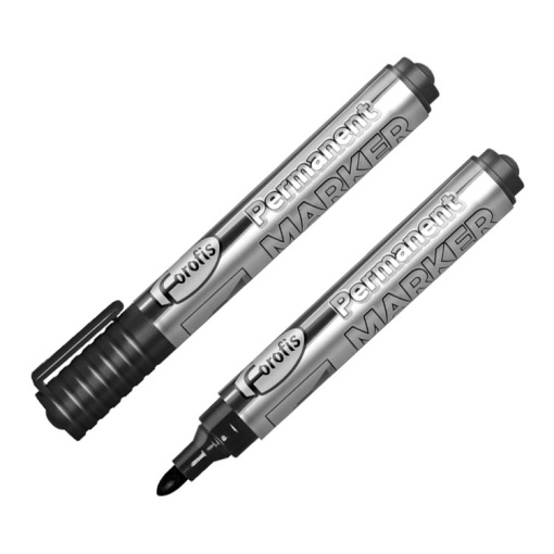 Marcador permanente FOROFIS 2-5mm preto