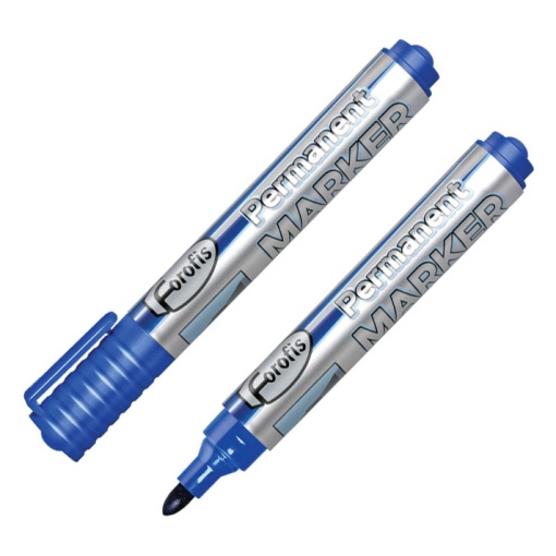 Marcador permanente FOROFIS 2-5mm azul