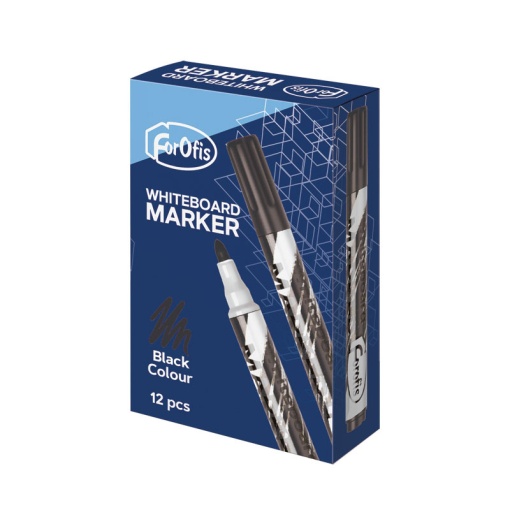 Marcador para quadro branco FOROFIS preto