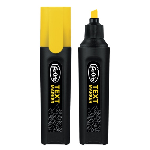 Sublinhador fluorescente FOROFIS amarelo