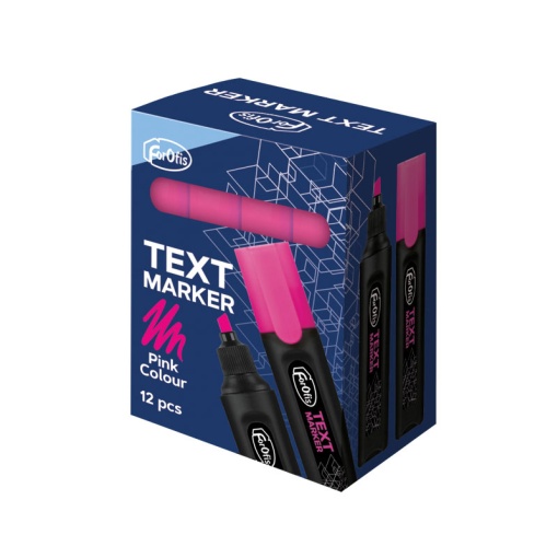 FOROFIS fluorescent pink highlighter