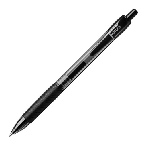 Esferográfica de Gel FOROFIS 0,7mm Preto