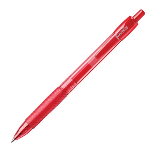 Esferográfica de Gel FOROFIS 0,7mm Vermelho