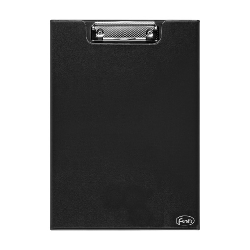 Prancheta A4 com Capa Preto FOROFIS