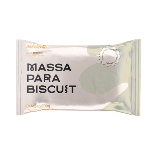 Pasta de Modelar Biscuit INKWAY Natural 900g