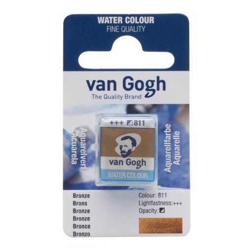 Aguarela em Pastilha TALENS VAN GOGH Bronze 811