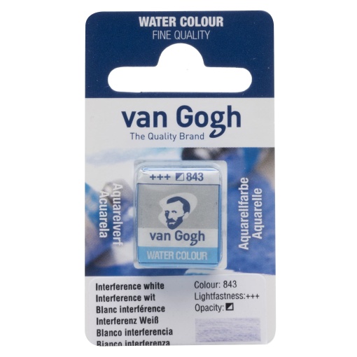 Aguarela em Pastilha TALENS VAN GOGH Branco 843