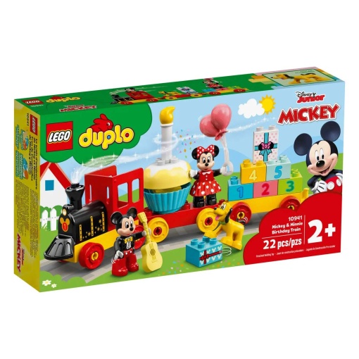 LEGO Duplo DISNEY Junior O Comboio de Aniversário do Mickey e da Minnie 10941