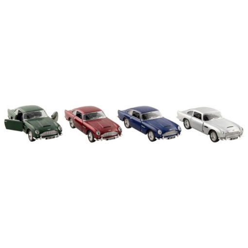 Carro Aston Martin DB5 (1963) Miniatura 1:38 12,5cm Sortido GOKI