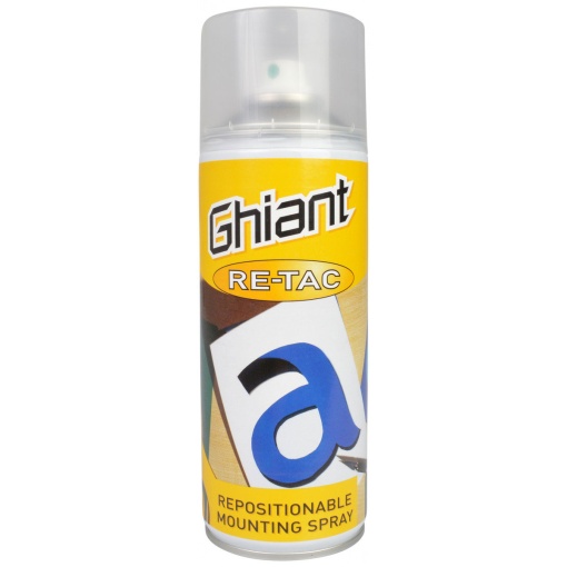 Cola Spray GHIANT 400ml Reposicionável