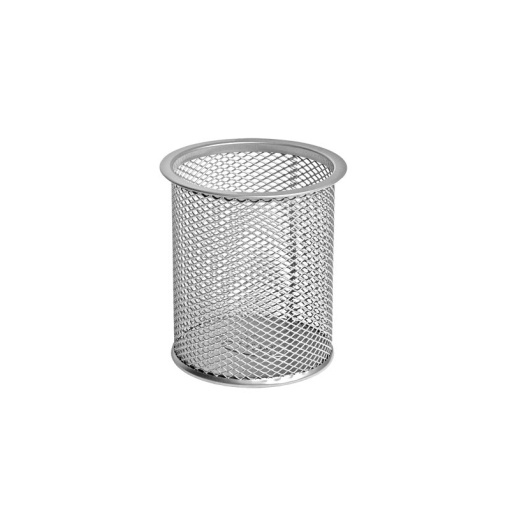 Porta-lápis FOROFIS Rede Metal Cinza