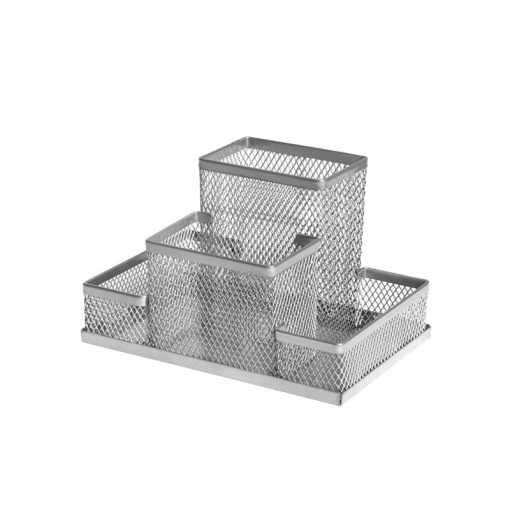 Organizador de secretária rede metal cinza FOROFIS 91311