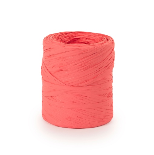 Ráfia em Rolo Polyraphia 15mmx200m Rosa