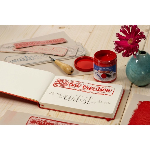 Tinta para Linóleo Art Creation 250ml Preto 7000