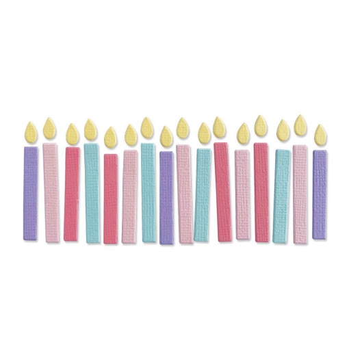 Cortante SIZZIX Thinlits velas de aniversário