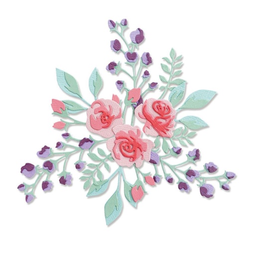 Cortante SIZZIX Thinlits camadas florais 2 by Jen
