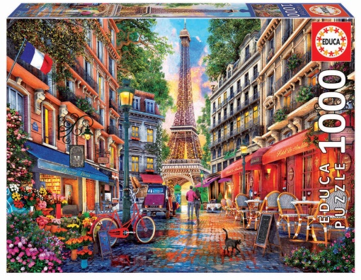 Puzzle EDUCA 1000 peças Paris, Dominic Davison