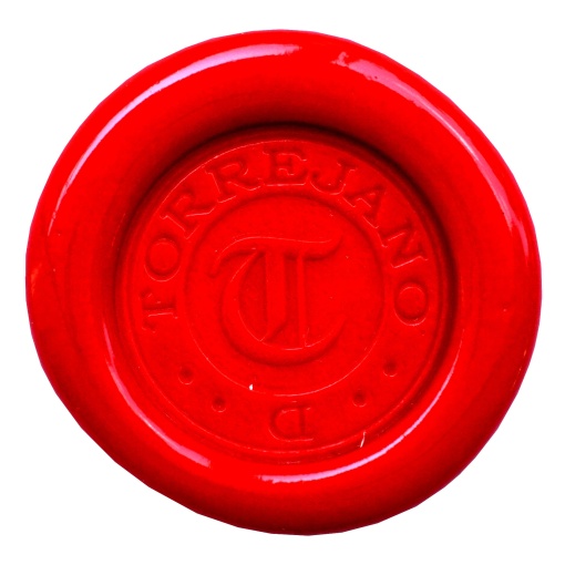 Lacre Vermelho Vivo 26 22cm D. Torrejano