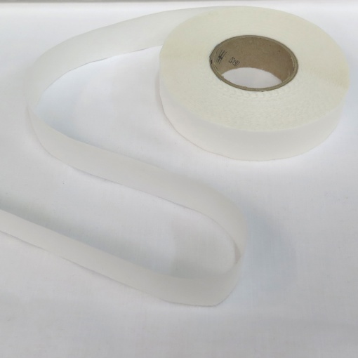 Fita de Bainhas Adesiva com Rede 25mm Branco (metro)