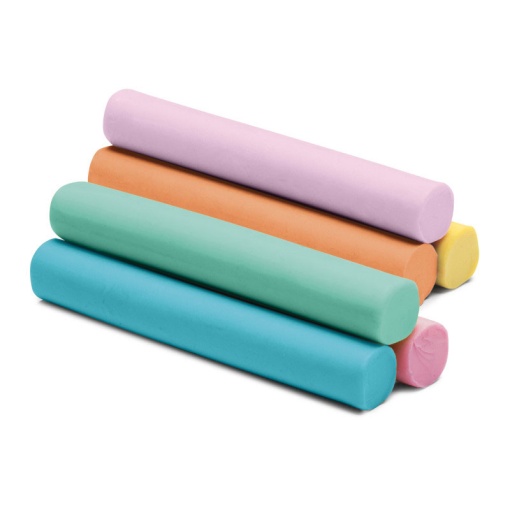 Plasticina CARIOCA Plasty 6 Cores Pastel 100g