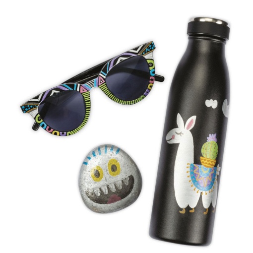Canetas de Feltro CARIOCA Metallic Maxi com 6